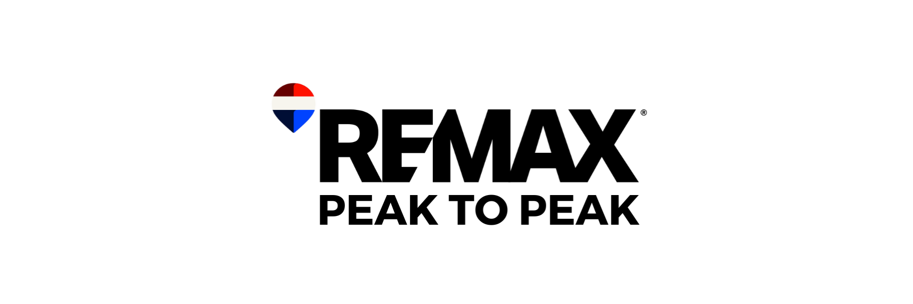 a flag on a black background
